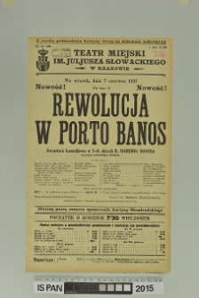 REWOLUCJA W PORTO BANOS