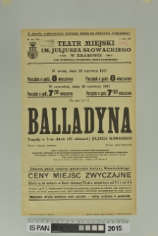 BALLADYNA