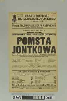 POMSTA JONTKOWA