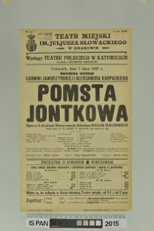 POMSTA JONTKOWA