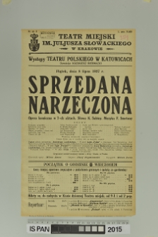 SPRZEDANA NARZECZONA