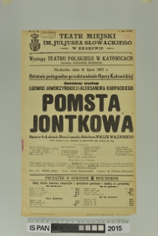 POMSTA JONTKOWA