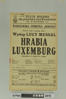 HRABIA LUXEMBURG