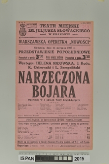 NARZECZONA BOJARA