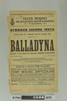 BALLADYNA