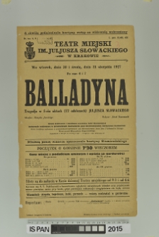 BALLADYNA