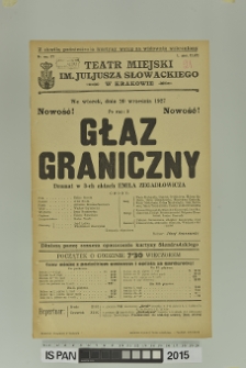 GŁAZ GRANICZNY