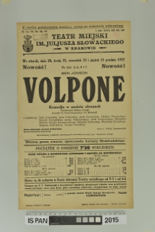 VOLPONE