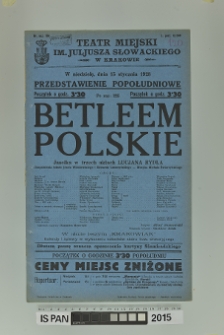 BETLEEM POLSKIE