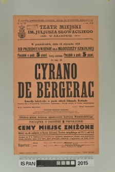 CYRANO DE BERGERAC
