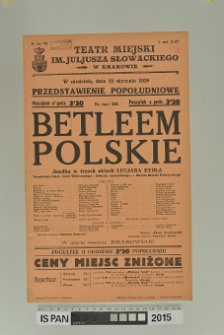 BETLEEM POLSKIE