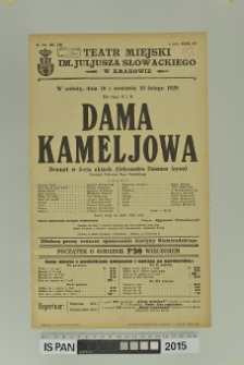 DAMA KAMELJOWA