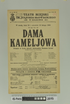 DAMA KAMELJOWA