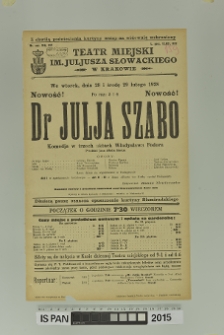 DR JULJA SZABO