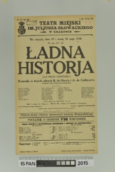 ŁADNA HISTORJA (La Belle aventure)