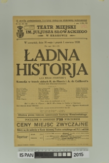 ŁADNA HISTORJA (La Belle aventure)