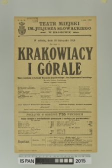 KRAKOWIACY I GÓRALE