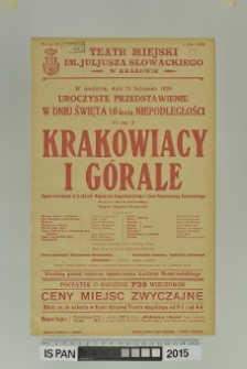 KRAKOWIACY I GÓRALE