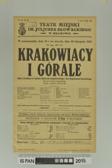 KRAKOWIACY I GÓRALE