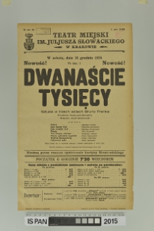 DWANAŚCIE TYSIĘCY