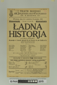 ŁADNA HISTORJA (La Belle aventure)