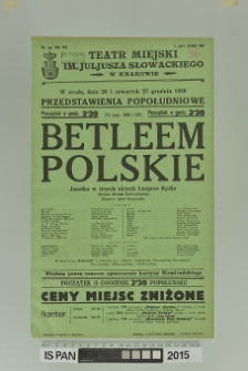 BETLEEM POLSKIE