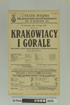 KRAKOWIACY I GÓRALE