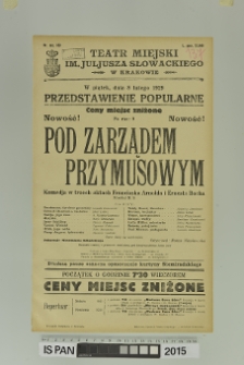 POD ZARZĄDEM PRZYMUSOWYM