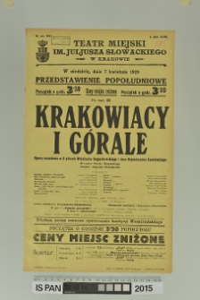 KRAKOWIACY I GÓRALE