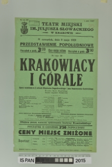 KRAKOWIACY I GÓRALE