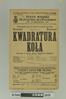 KWADRATURA KOŁA