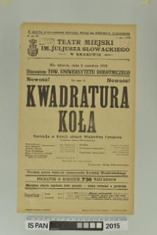 KWADRATURA KOŁA