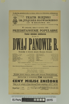 DWAJ PANOWIE B.