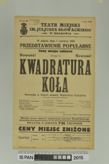 KWADRATURA KOŁA