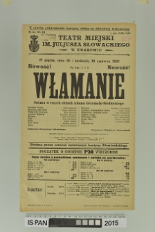 WŁAMANIE