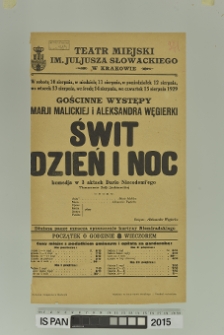 ŚWIT DZIEŃ I NOC