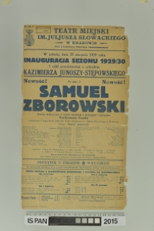 SAMUEL ZBOROWSKI