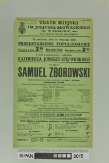 SAMUEL ZBOROWSKI