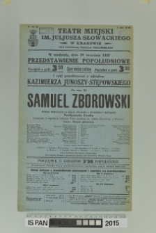 SAMUEL ZBOROWSKI
