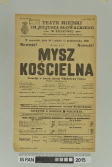 MYSZ KOŚCIELNA