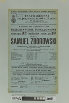 SAMUEL ZBOROWSKI