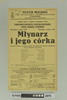 MŁYNARZ I JEGO CÓRKA