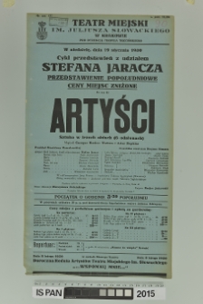 ARTYŚCI