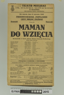 MAMAN DO WZIĘCIA