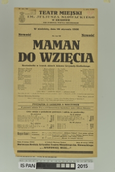 MAMAN DO WZIĘCIA