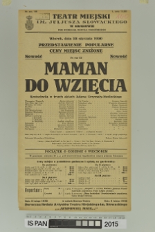 MAMAN DO WZIĘCIA