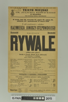 RYWALE (What price glory)