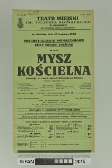 MYSZ KOŚCIELNA