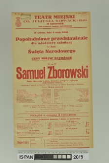 SAMUEL ZBOROWSKI