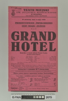 GRAND HOTEL